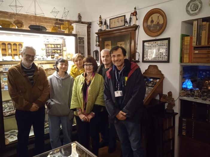 Una turno della classe 3A di Agraria con i docenti e Massimo Tomalino Una turno della classe 3A di Agraria con i docenti e Massimo Tomalino
