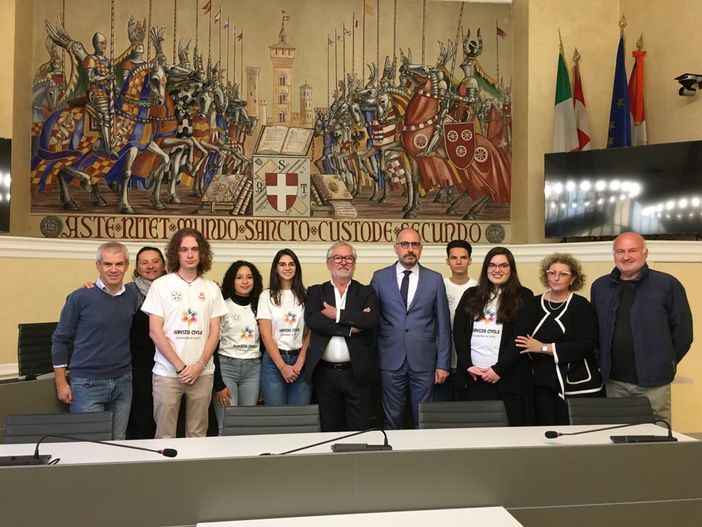 La presentazione del progetto, questa mattina, in Comune La presentazione del progetto, questa mattina, in Comune