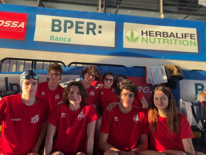 I ragazzi dell'Asti Nuoto