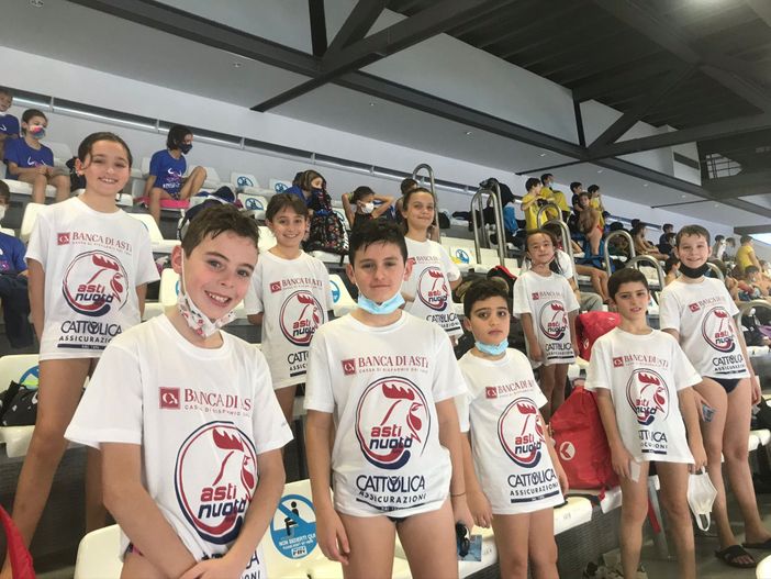 Al Palanuoto di Torino in acqua anche gli esordienti B dell'Asti Nuoto Al Palanuoto di Torino in acqua anche gli esordienti B dell'Asti Nuoto