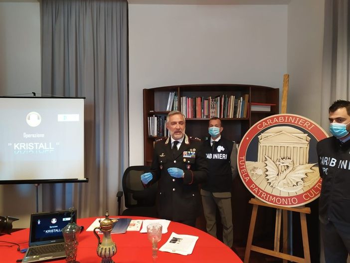 Da Dusseldorf al Piemonte, beni storici della Germania recuperati dai Carabinieri dopo vent'anni [VIDEO]