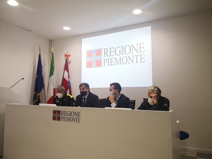 La conferenza di stamattina con l'assessore Icardi La conferenza di stamattina con l'assessore Icardi