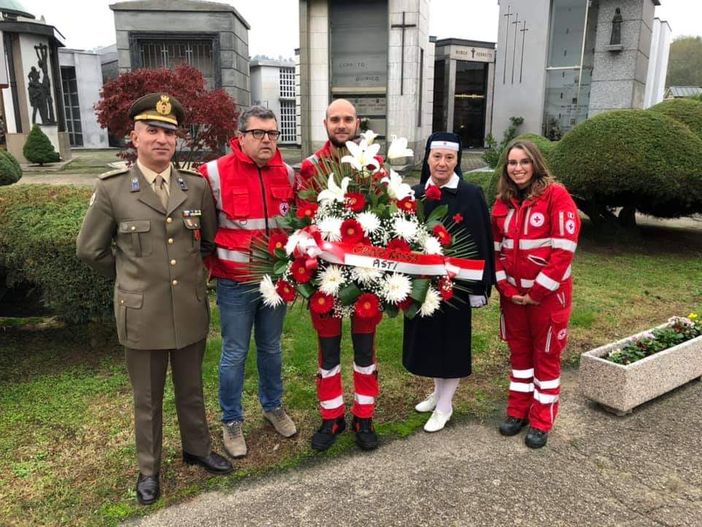 Croce Rossa Italiana, al cimitero per la commemorazione dei defunti