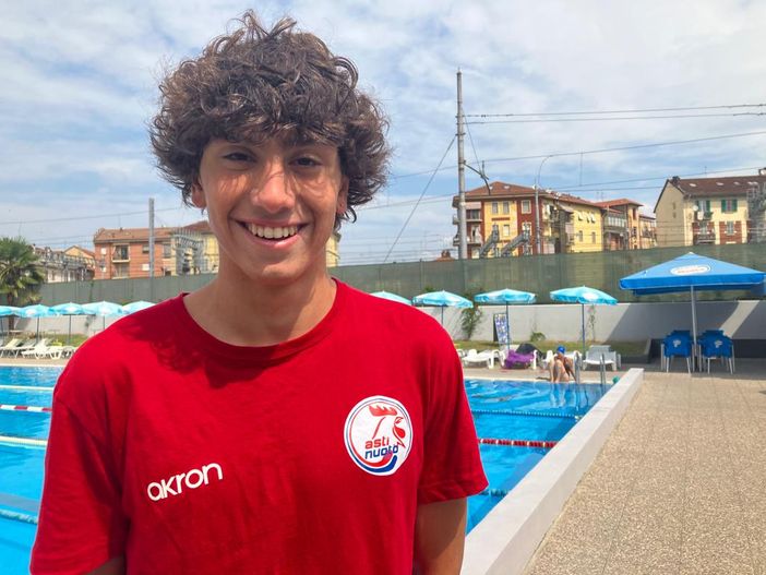 Nuoto: l'astigiano Tommaso Dadone verso i Nazionali, da domani a Roma Foro Italico Nuoto: l'astigiano Tommaso Dadone verso i Nazionali, da domani a Roma Foro Italico