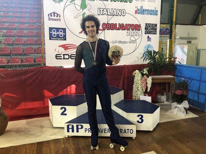 Federico Trento della Blue Roller di Asti ai campionati mondiali di pattinaggio