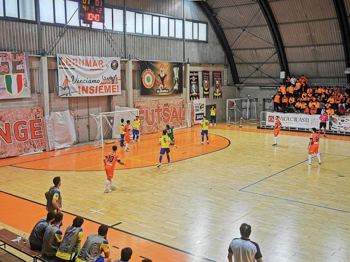 Futsal, Orange inarrestabili in casa: Villorba battuto Futsal, Orange inarrestabili in casa: Villorba battuto