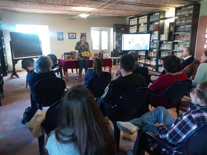 Castelnuovo Belbo ha ospitato l'incontro con Giulia Proietti &quot;Ti faccio un disegno?&quot;