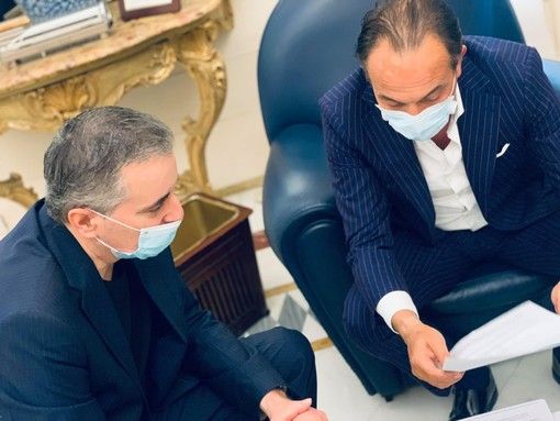 In consiglio regionale, Graglia con Cirio In consiglio regionale, Graglia con Cirio