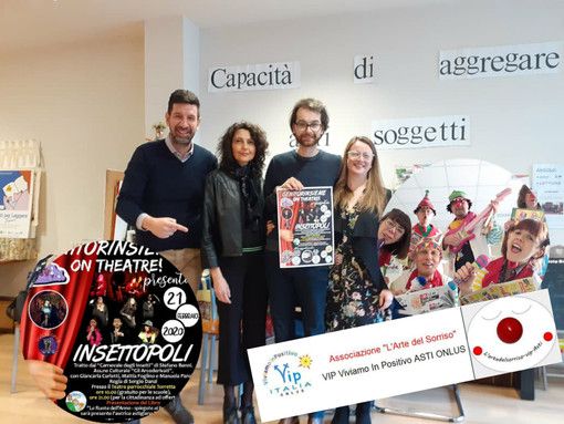 La comicità aiuta a riflettere. Genitorinsieme on the theatre presenta "Insettopoli" La comicità aiuta a riflettere. Genitorinsieme on the theatre presenta "Insettopoli"