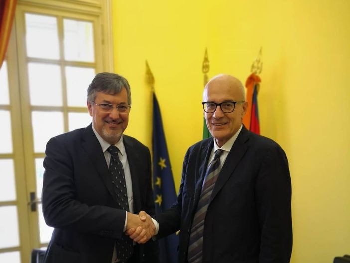 L'assessore Icardi e Valter Galante L'assessore Icardi e Valter Galante