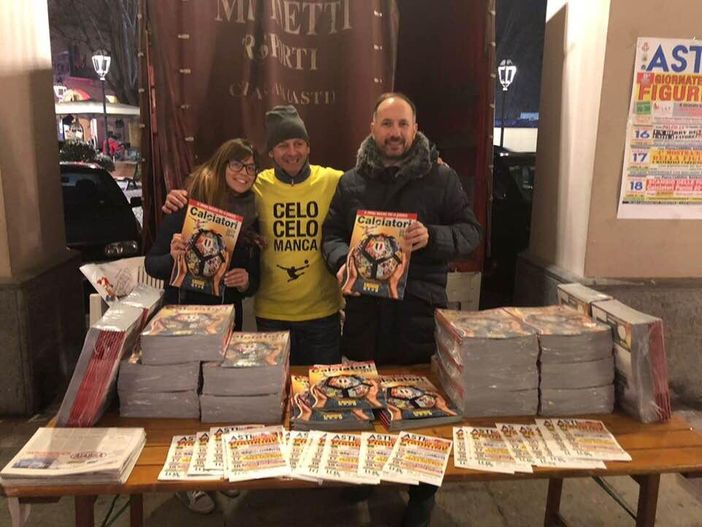 Sabato Asti dedicherà un appuntamento alle mitiche figurine dei calciatori Sabato Asti dedicherà un appuntamento alle mitiche figurine dei calciatori