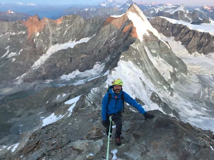 La sfida (vinta) di Massimo Mossino, manager bancario in cima al Cervino La sfida (vinta) di Massimo Mossino, manager bancario in cima al Cervino