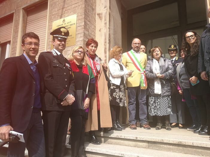 L'inaugurazione con tutte le autorità presenti L'inaugurazione con tutte le autorità presenti