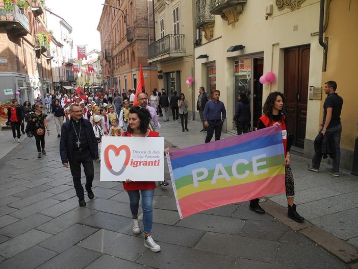 Una manifestazione pre Covid della Fondazione Migrantes