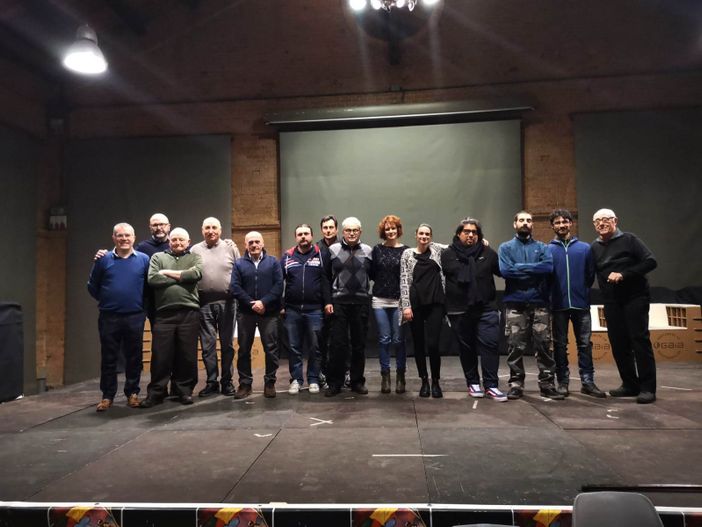 In foto, in ordine da sinistra, Maurizio Martino e Carlo Giuseppe Merlino (Revisori dei Conti), Pietro Ameglio (Vicepresidente e Tesoriere), Giovanni Spagarino (Vicepresidente), Bruno Verri (Presidente), Paolo Serra, Fabrizio De Dominicis, Luciano Saglietta Verri, Monica Bosio (Vicepresidente), Arianna Menconi (Segretario), Ezio Grasso, Davide Robba, Simone Vernazza e Domenico Marchelli (Revisore dei Conti).