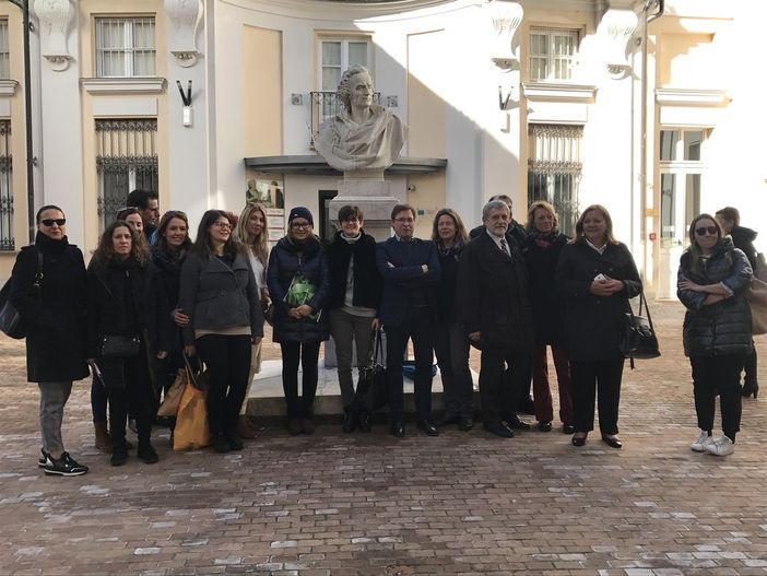 Foto di gruppo per i partecipanti alla due giorni di studio