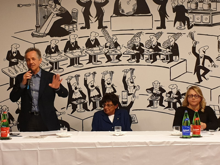 Angela Motta e Giorgio Ferrero incontrano le pro loco astigiane per parlare di buone pratiche nella ristorazione