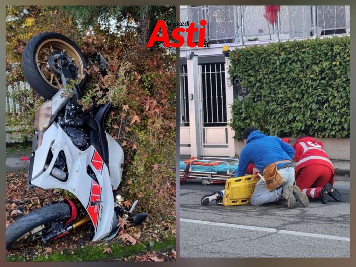 Grave incidente in strada Fortino, coinvolti due uomini su una moto
