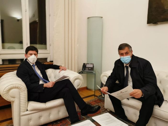 Bilancio sanità: l'assessore del Piemonte Icardi, incontra il ministro Speranza