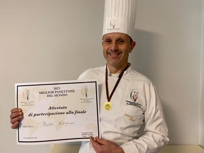 Silvano Baldi della pasticceria Bisco Silvano Baldi della pasticceria Bisco