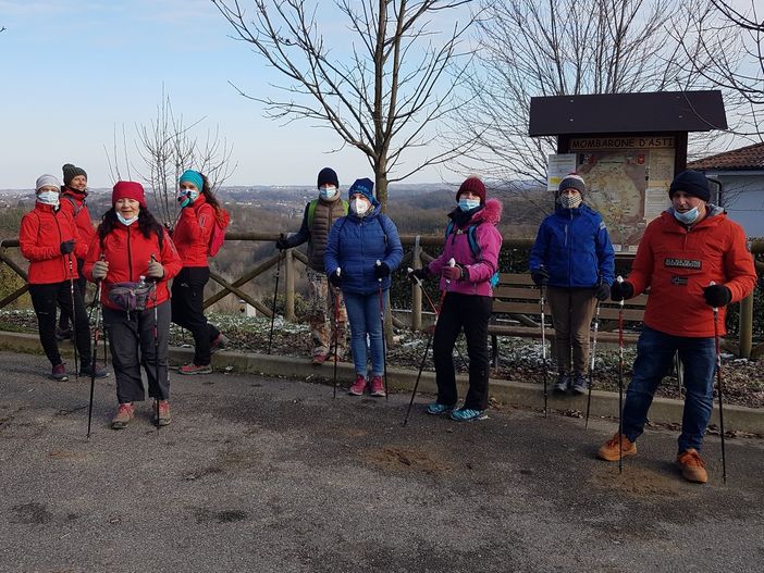 Asti, partecipanti alle camminate del Nordic Walking Asti a febbraio Asti, partecipanti alle camminate del Nordic Walking Asti a febbraio