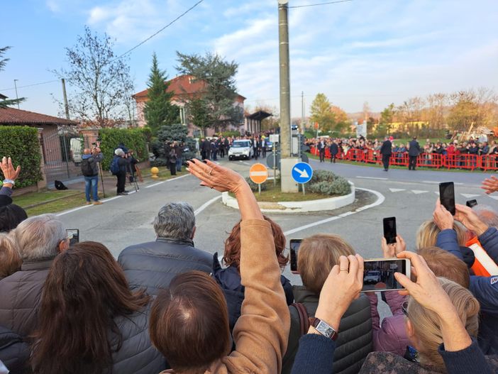 La calda accoglienza di Tigliole a Papa Francesco