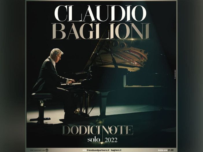 Il nuovo tour di Claudio Baglioni approderà anche al Teatro Alfieri di Asti Il nuovo tour di Claudio Baglioni approderà anche al Teatro Alfieri di Asti