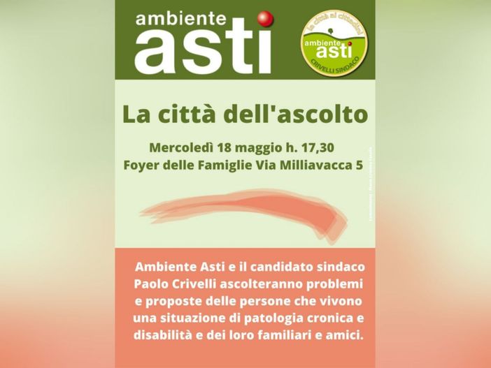 La locandina dell'iniziativa