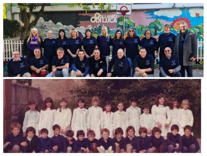 &quot;Come eravamo&quot; ... 50 anni dopo. Al Pascoli ex alunni per ricordare i cinque anni trascorsi insieme