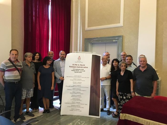 Un momento della conferenza stampa di presentazione della rassegna