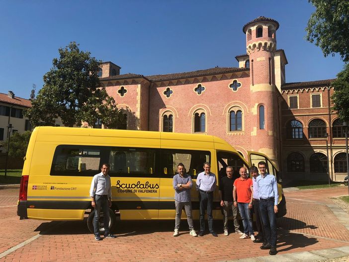 LA consegna del pulmino