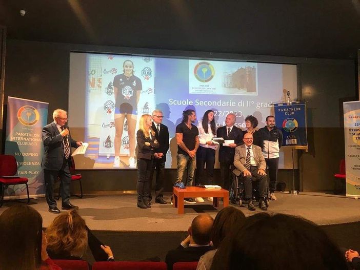 Ieri in sala Pastrone i premi Panathlon &quot;Studio e Sport&quot;