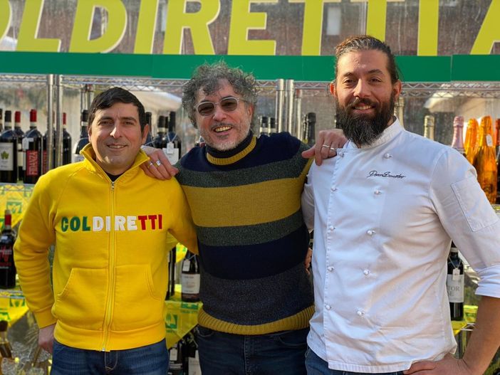 Da sx: Diego Furia, Teo Musso e Domenico Sorrentino