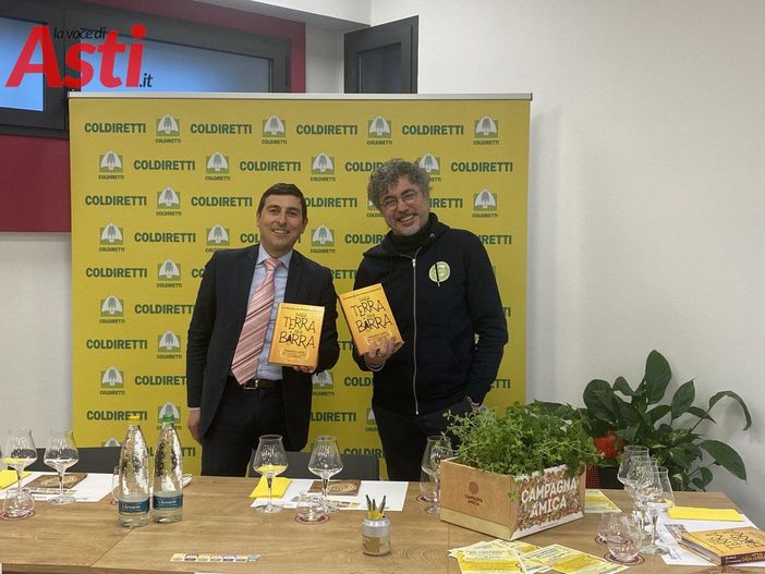 Il direttore di Coldiretti con Teo Musso Il direttore di Coldiretti con Teo Musso