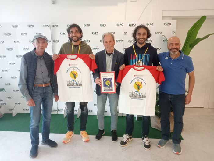 Bernard e Martin Dematteis incontrano gli Ambasciatori per lo Sport di Asti