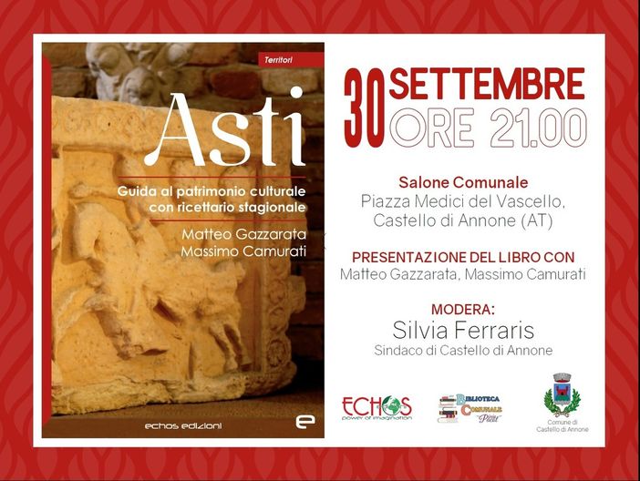 La locandina della presentazione in programma venerdì sera