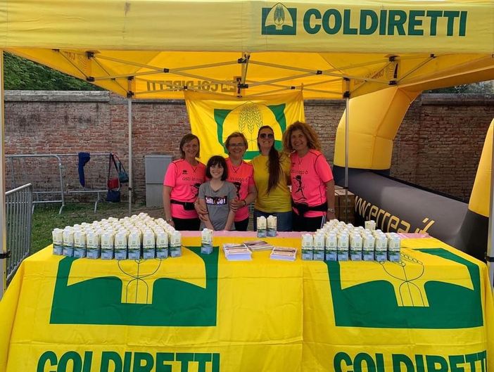 Le donne di Coldiretti alla camminata Lilt dello scorso anno Le donne di Coldiretti alla camminata Lilt dello scorso anno