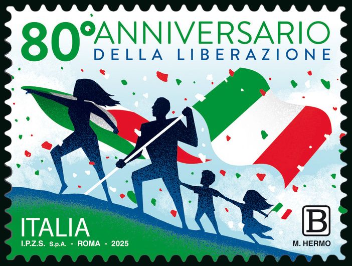 Poste celebra l’80° della Liberazione con un francobollo speciale Poste celebra l’80° della Liberazione con un francobollo speciale