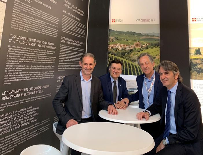 Nella foto, da sinistra: Gianfranco Comaschi, Roberto Cerrato, Giorgio Ferrero, Federico Sboarina Nella foto, da sinistra: Gianfranco Comaschi, Roberto Cerrato, Giorgio Ferrero, Federico Sboarina