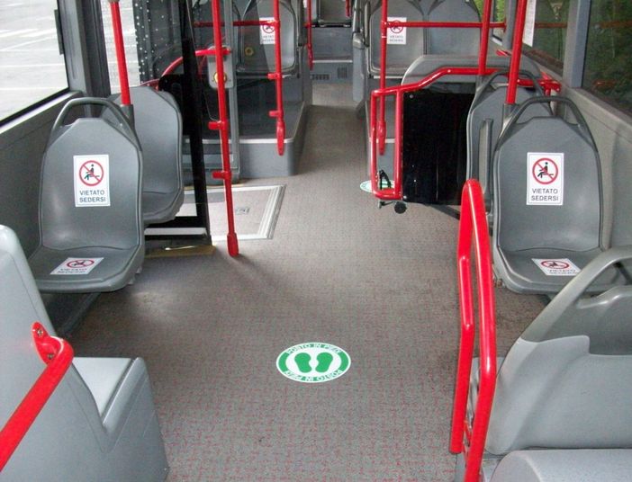 I bus di Asp tornano a circolare a pieno regime. A bordo sarà obbligatoria la mascherina