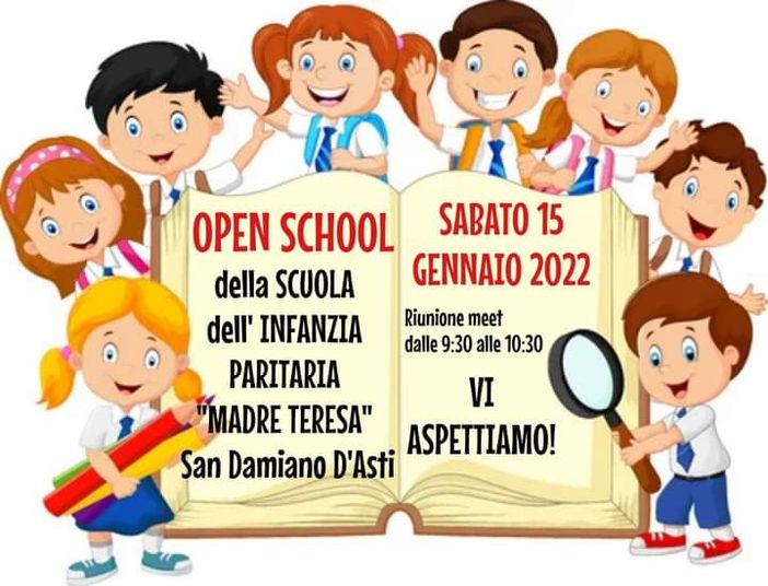 San Damiano: open day virtuale per la scuola dell'infanzia paritaria "Madre Teresa" San Damiano: open day virtuale per la scuola dell'infanzia paritaria "Madre Teresa"