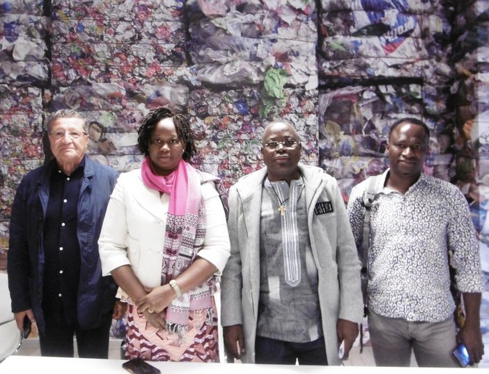 Ad Asti, delegati del Burkina Faso visitano gli impianti di GAIA