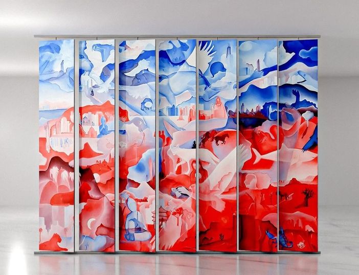 Alcune delle opere in esposizione Alcune delle opere in esposizione