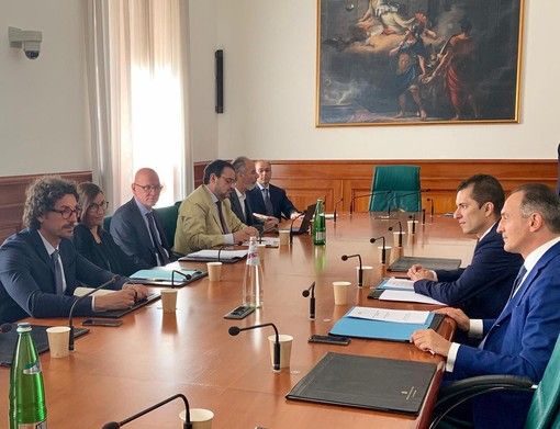 Cirio, Gabusi e Toninelli tavolo tecnico Asti-Cuneo Cirio, Gabusi e Toninelli tavolo tecnico Asti-Cuneo