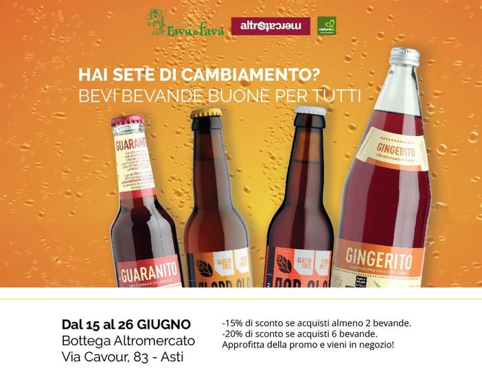 Qualche consiglio per l'aperitivo? scegli il gusto dell'equo e solidale (VIDEO) Qualche consiglio per l'aperitivo? scegli il gusto dell'equo e solidale (VIDEO)