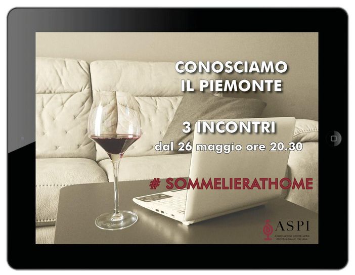 La prima tappa di “Sommelier at Home”, viaggio enoico di Aspi, porterà alla ribalta l’Astigiano