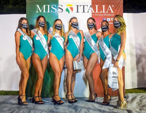 Miss Italia 2020: è astigiana la prima incoronata con... mascherina
