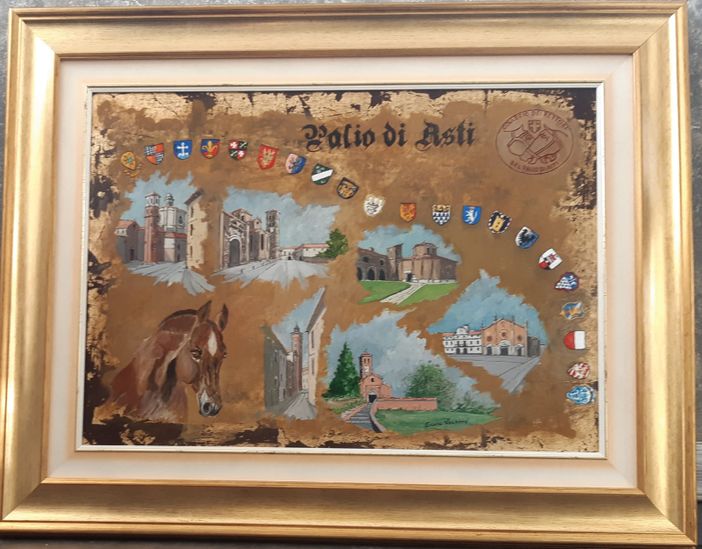 Palio: Il Collegio dei Rettori dona a Papa Francesco un'opera del Maestro del Palio 2022 Palio: Il Collegio dei Rettori dona a Papa Francesco un'opera del Maestro del Palio 2022