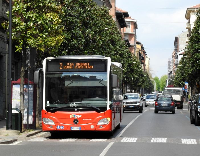 Un autobus della flotta Asp