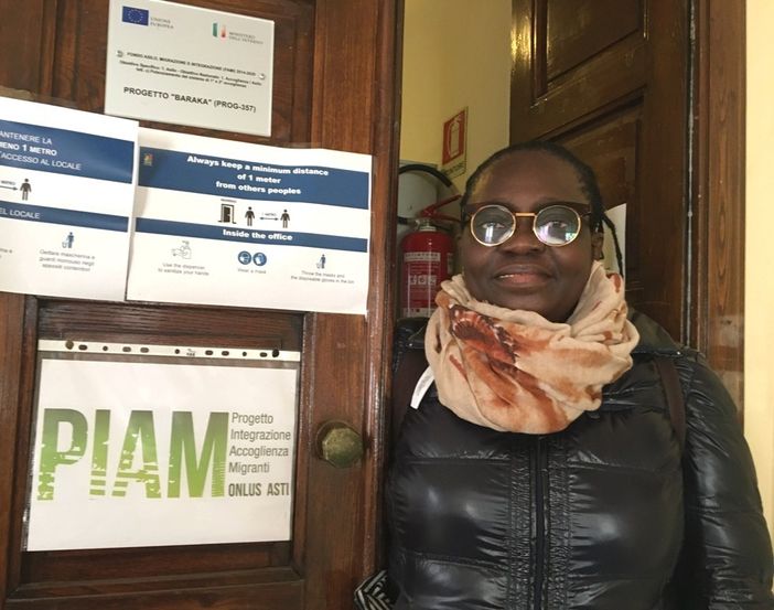 La mediatrice Fatima Issah